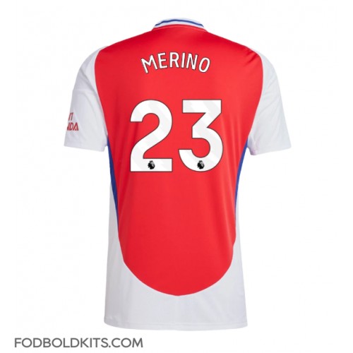 Arsenal Mikel Merino #23 Hjemmebanetrøje 2024-25 Kortærmet